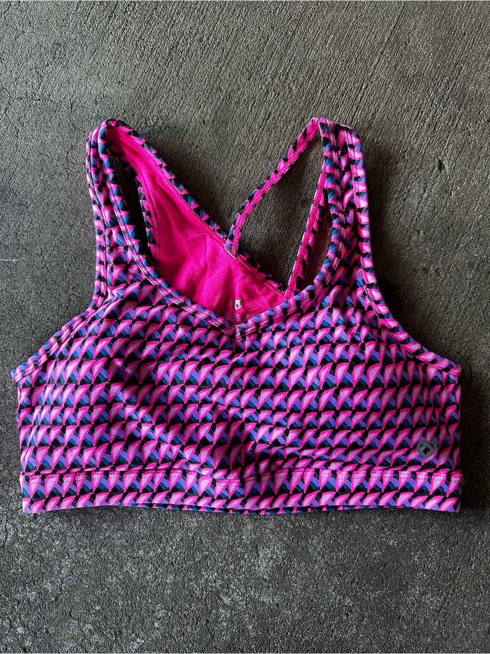 Colosseum Pink Strap Sports Bra